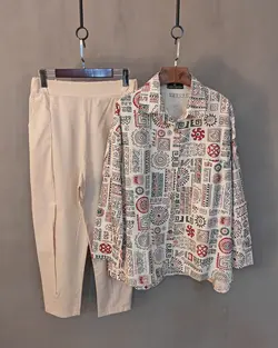 ست زنانه تابستانه لنین هرم code-zc0853 heeram