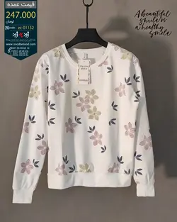 پخش عمده بلوز دورس پنبه وارداتی - code : zc01152 - MIX