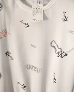 پخش عمده بلوز دورس پنبه وارداتی - code : zc01152 - MIX