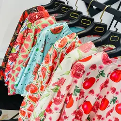 تولیدی بلوز ساتن کرپ یلدایی عمده - code : zc01268