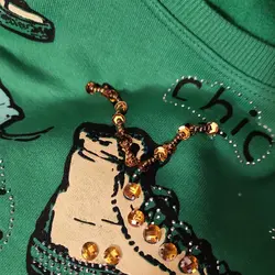 بلوز دوررس چاپ مرواردید - code : zc01276