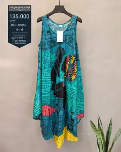 فروش عمده پیراهن راحتی نخی زنانه code - zc0365