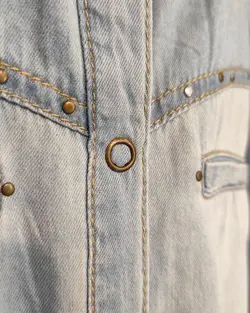 عمده فروشی شومیز جین واردتی code - zc0310