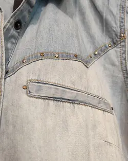 عمده فروشی شومیز جین واردتی code - zc0310