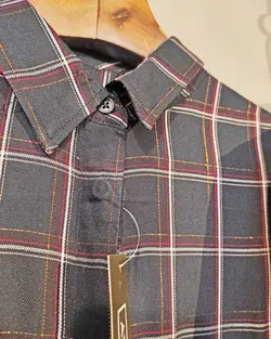 فروش عمده شومیز چهارخانه وارداتی nue code - zc0218