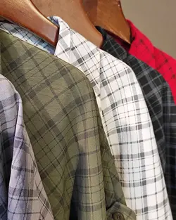 تولیدی شومیز چهارخانه zc0204 mosou