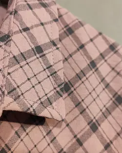 تولیدی شومیز چهارخانه zc0204 mosou