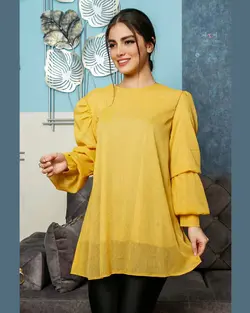 تولیدی بلوز زنانه مجلسی zc0152 winter flame