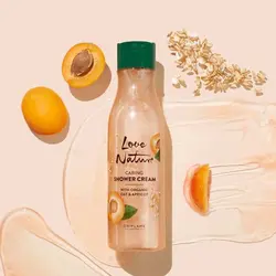 شاورکرم جودوسر و زردآلو لاونیچر