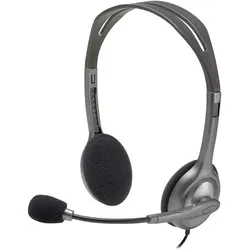 هدفن سیم دار لاجیتک مدل H110 - جعبه باز