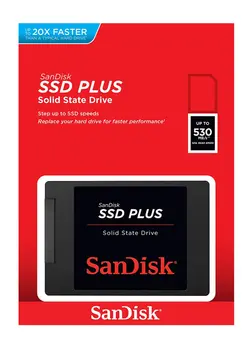 اس اس دی اینترنال SATA سن-دیسک مدل SSD Plus ظرفیت 480 گیگ