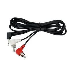 کابل 1 به 2 صدا (نری جک 3.5mm به دو نری RCA) طول 1.5 متر