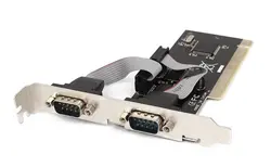 کارت PCI سریال rs232 دو پورت