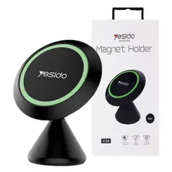 پایه نگهدارنده موبایل آهنربایی خودرو برند Yesido مدل C34 - فروشگاه آنلاین مشهدشاپ