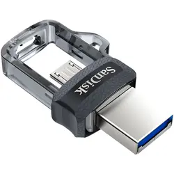 فلش مموری دوسر سن-دیسک مدل Ultra Dual Drive m3.0 OTG / USB3.0 ظرفیت 16 گیگابایت - فروشگاه آنلاین مشهدشاپ