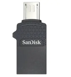 فلش مموری دوسر سن-دیسک مدل Dual Drive OTG / USB2.0 ظرفیت 16 گیگابایت - فروشگاه آنلاین مشهدشاپ