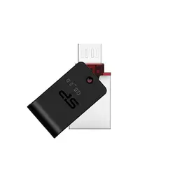 فلش مموری دو سر سیلیکون پاور مدل X31 USB3.0 OTG ظرفیت 16 گیگابایت - فروشگاه آنلاین مشهدشاپ