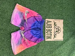 شلوارک طرح آبرنگی