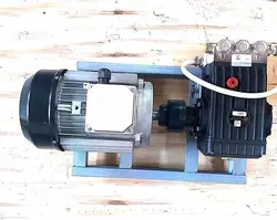 کارواش صنعتی 100 بار مدل W98 اینترپمپ ایتالیا کوپله شده با موتور 3 اسب سه فاز ایتالیایی روی شاسی ساده