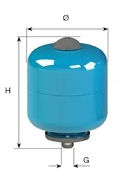 خرید منبع آب تحت فشار 10 بار 35 لیتری عمودی CIMM ایتالیا | amcgroup.ir