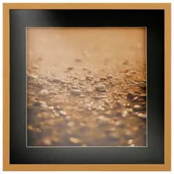 تابلو مدرن ماسه های ساحل (SEASHORE SAND OVER SEA) کد GW-99108 BL N-A