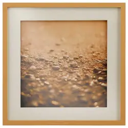 تابلو مدرن ماسه های ساحل (SEASHORE SAND OVER SEA) کد GW-99108 WH N-A