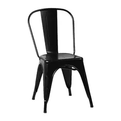 صندلی بدون دسته فلزی نظری مدل تولیکس-Tolix-N501