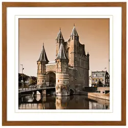 تابلو مدرن AMSTERDAM GATE HAARLEM 2 کد GW-99112-D - تالار مبلمان گرانداسکای