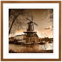 تابلو مدرن MOLEN DE ADRIAN WINDWILL کد GW-99112-A - تالار مبلمان گرانداسکای