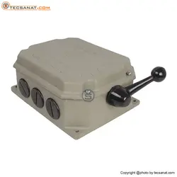 کلید چدنی 63 آمپر دو طرفه سه فاز پویا (بالابر)