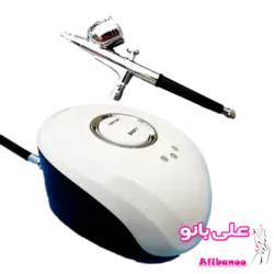 دستگاه ایر براش ناخن رنگ سفید
