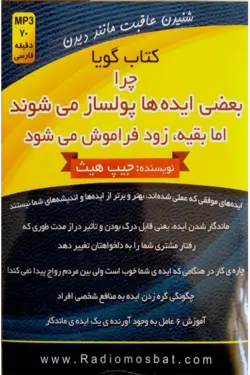 کتاب صوتی چرا بعضی ایده ها پول ساز می شوند