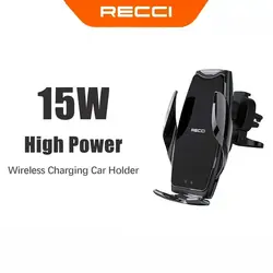 هولدر و شارژر وایرلس اتوماتیک رسی مدل Recci RHO-C21 Wireless Charging