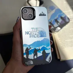 قاب طرح Climber مدل Silver North Face مناسب برای گوشی موبایل اپل iPhone 11 /  12 / 12 Pro / 12 Pro Max / 13 / 13 Pro / 13 Pro Max / 14 / 14 Pro / 14 Pro Max