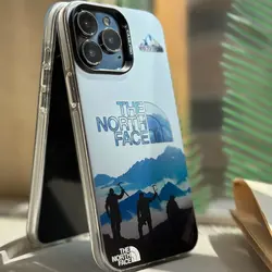 قاب طرح Climber مدل Silver North Face مناسب برای گوشی موبایل اپل iPhone 11 /  12 / 12 Pro / 12 Pro Max / 13 / 13 Pro / 13 Pro Max / 14 / 14 Pro / 14 Pro Max