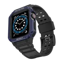 بند سیلیکونی جی شاک اپل واچ مدل G-Shock مناسب برای Apple Watch سری 4 تا 8 سایز 44 / 45 میلی متر