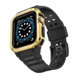 بند سیلیکونی جی شاک اپل واچ مدل G-Shock مناسب برای Apple Watch سری 4 تا 8 سایز 44 / 45 میلی متر