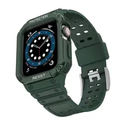 بند سیلیکونی جی شاک اپل واچ مدل G-Shock مناسب برای Apple Watch سری 4 تا 8 سایز 44 / 45 میلی متر