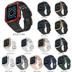 بند سیلیکونی جی شاک اپل واچ مدل G-Shock مناسب برای Apple Watch سری 4 تا 8 سایز 44 / 45 میلی متر