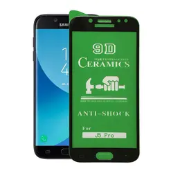 محافظ صفحه نمایش سرامیکی شفاف مدل Ceramic مناسب برای گوشی موبایل سامسونگ Galaxy J5 Pro