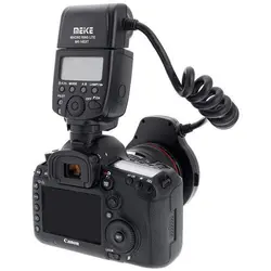 رینگ فلاش میک مخصوص کانن Meike MK-14EXT TTL Macro Ring Flash for Canon