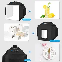 خیمه عکاسی نور دار 40×40 پلوز PULUZ PU5042 Light Tent