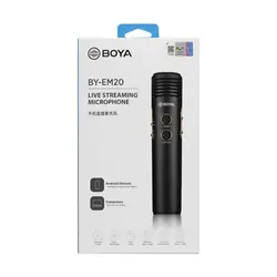 میکروفون پخش زنده بویا Boya BY-EM20