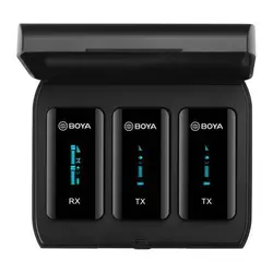میکروفون بی سیم یقه ای بویا دو کاربر Boya BY-XM6-K2