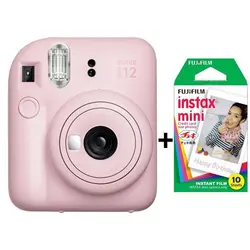 دوربین عکاسی چاپ سریع اینستکس مینی 12 فوجی فیلم Fujifilm Instax Mini 12 Pink + Film10