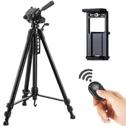 سه پایه موبایل ویفنگ همراه ریموت و هولدر Weifeng WT-3560