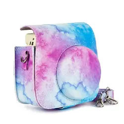 کیف چرمی دوربین فوجی فیلم FujiFilm Instax mini 9/8 Sky Bag