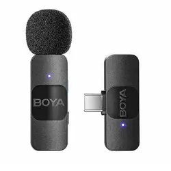 میکروفون بی سیم یقه ای بویا BOYA BY-V10 USB-C
