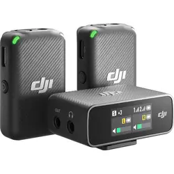 میکروفون بی سیم یقه ای دی جی آی دو کاربر DJI Mic 2-Person