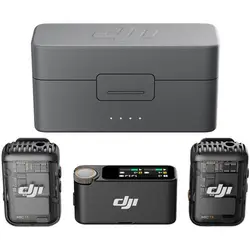 میکروفون بی سیم یقه ای دی جی آی دو کاربر DJI Mic 2 2-Person
